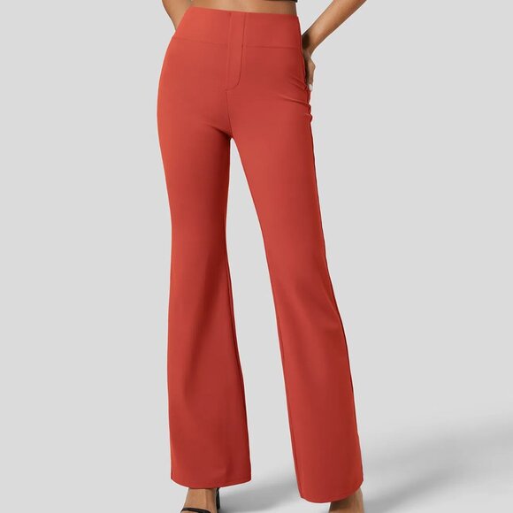 HALARA Pants - Halara Flex High Waisted Slight Flare Work Pants in Valiant Poppy XL (Petite)